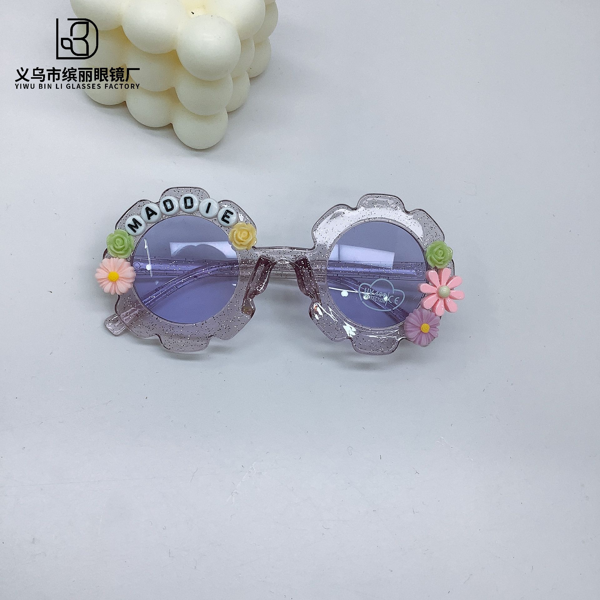 

Уличная фотография Tide с детскими очками Sunflower, металлические персонализированные детские солнцезащитные очки своими руками, детские солнцезащитные очки с маленькой маргариткой