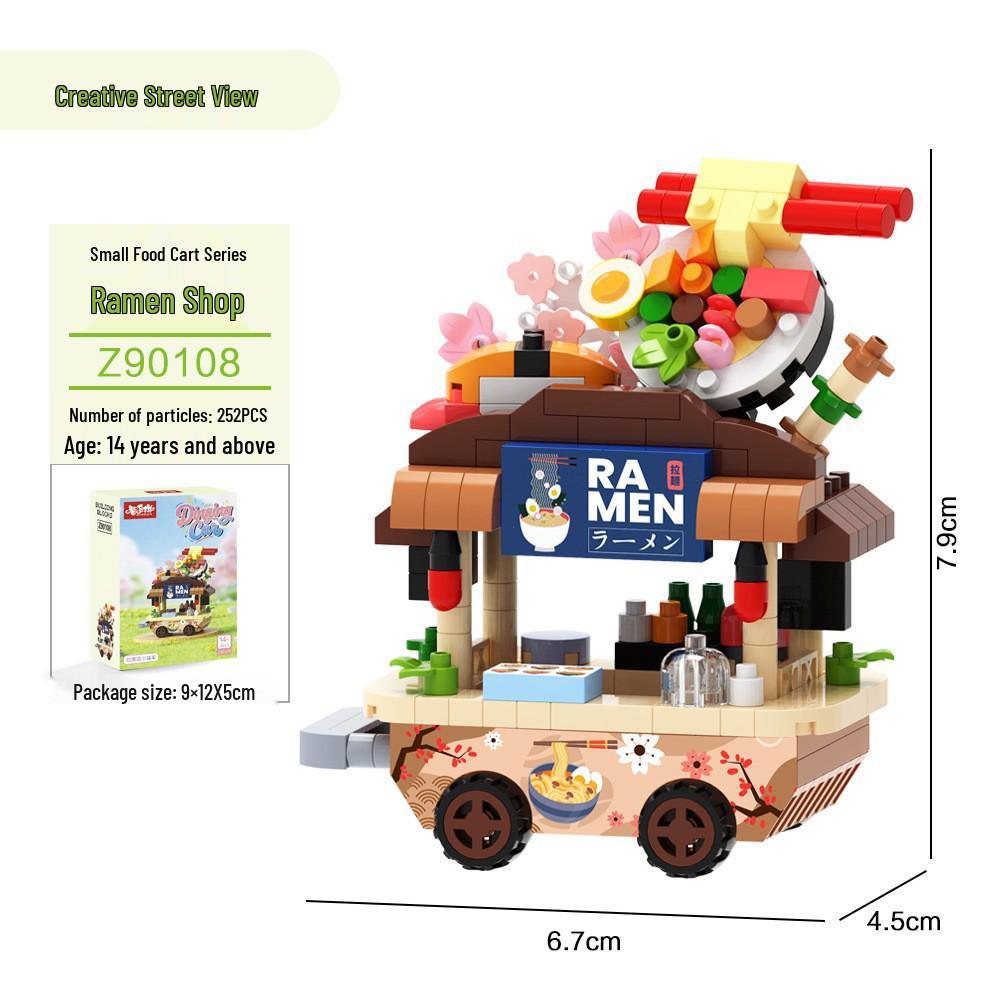 Versatile City Architecture Street Scene Model Building Blocks Gift