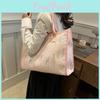 Chic Multi-color Pu Tote Bag For Students Ideal For Class And Everyday Use