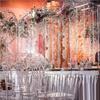 Akrylový korálkový závěs na svatby, běhouny do uličky, dekorace pódia a vánoční stromky