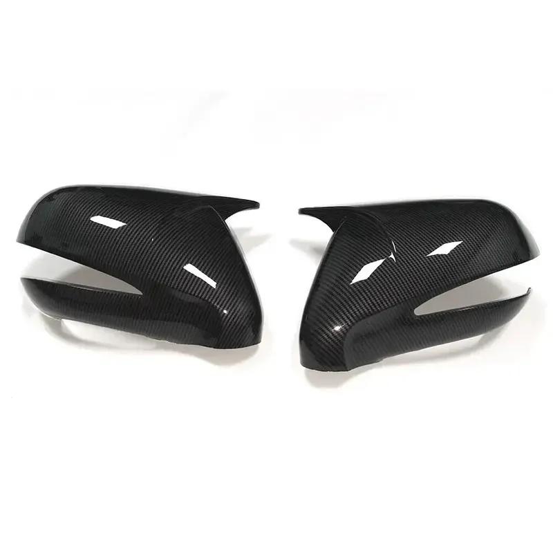 LHD For Lexus RX RX270 RX350 RX450 2009-2014 Car Sicker Rearview Side Mirror Cover Wing Cap Exterior Rear View Case Trim Carbon
