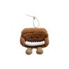 Lustiges Simulationsklavier Puppentaschenanhänger Plüsch Musikinstrument Puppenspielzeug Kinderpuppe Geschenk Greifautomat Puppe