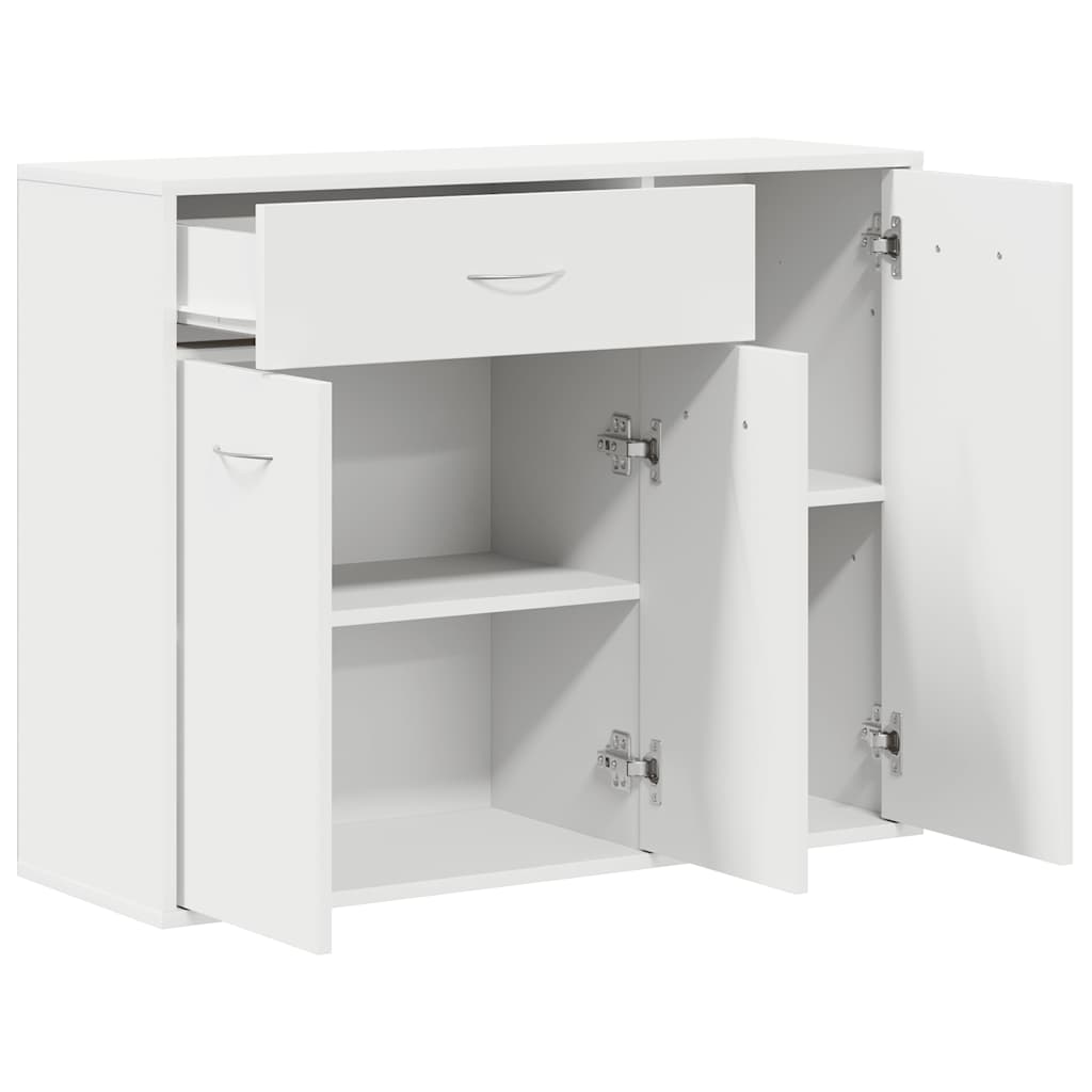 Sideboard White 88 x 30 x 70 cm Particleboard
