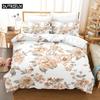 Flower Duvet Cover Set King Size 230X260 Single Double Bed Quilt Covers Pillowcase 3D Queen Bedding Sets Full Twin 2PCS 3PCS New