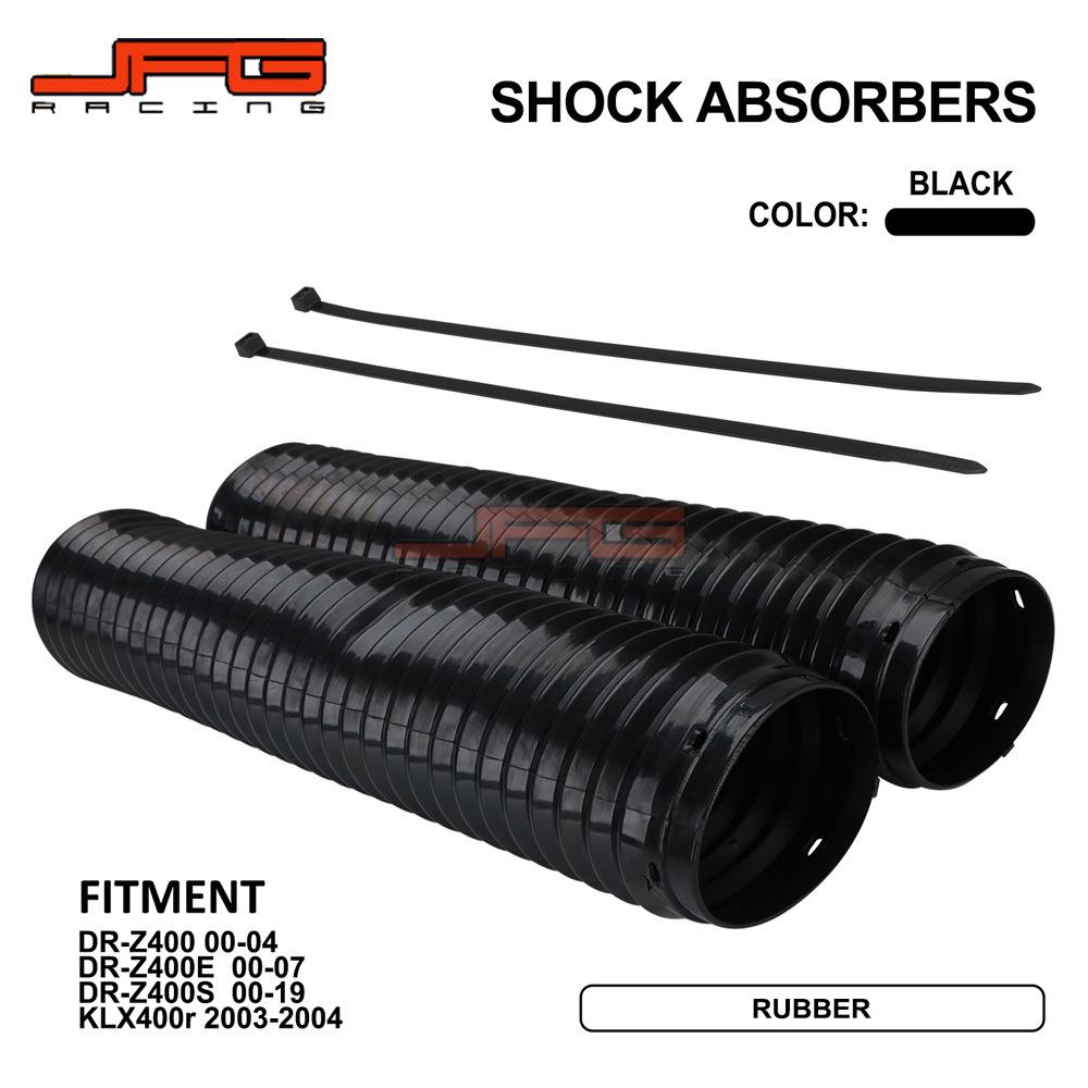 

Rubber Front Shock Absorber Covers for DRZ400E/S & KLX400R Off-Road Motorcycles 370*100*160 mm