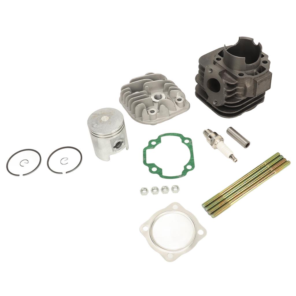 Cylinder Piston Gasket Top End Kit A12191117000 52mm Bore Cylinder Ring Set Replacement For Polaris Predator 90 2003 To