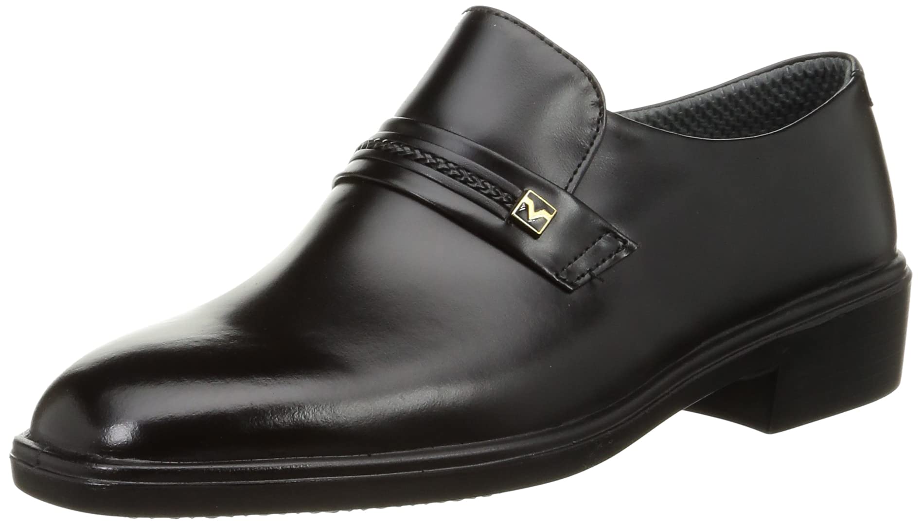 

Moonstar MB8838A Натуральная кожа Деловая Сделано в размере 4E Мужские водоотталкивающие туфли-слипоны, Япония, Черный, 27,5 см, чёрный