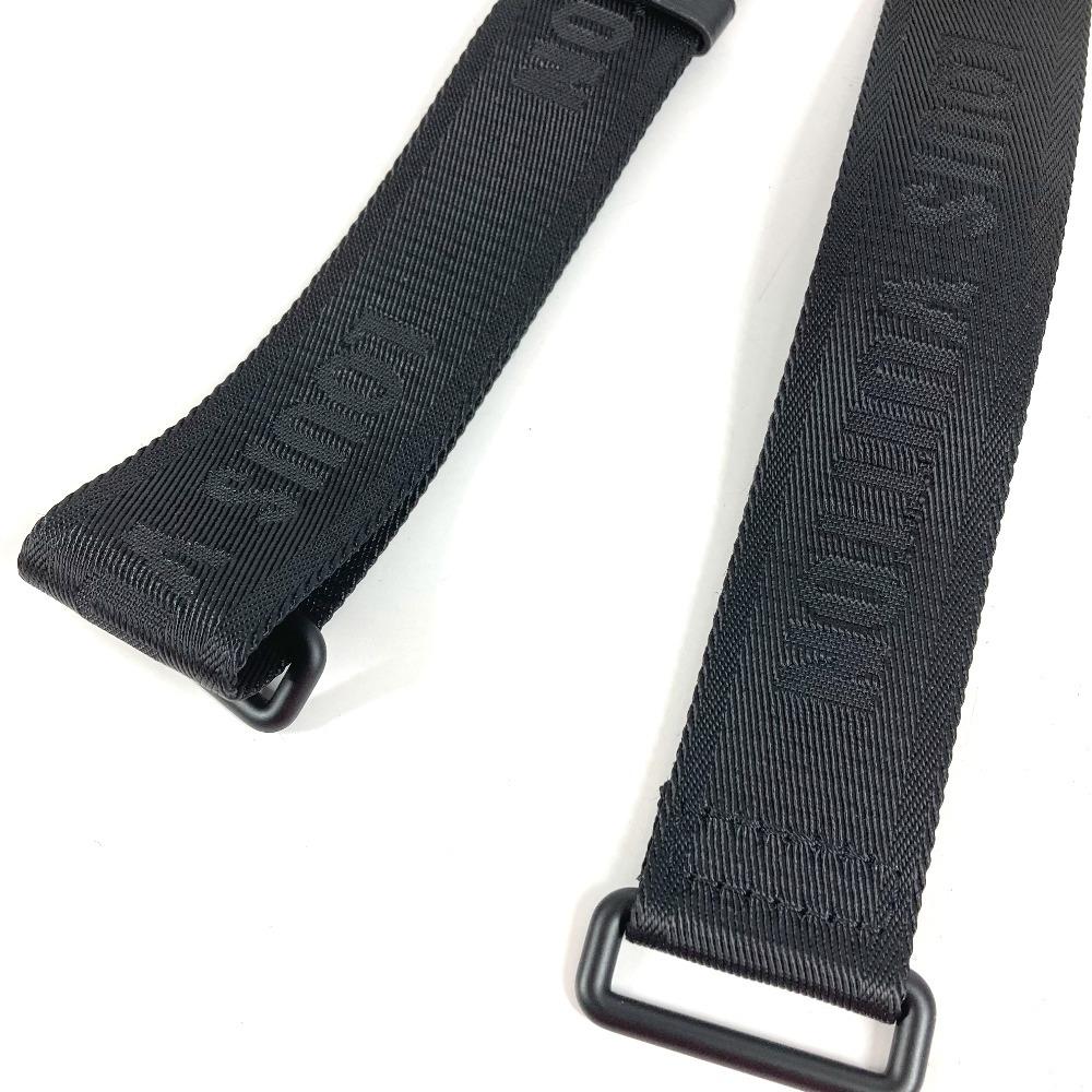 Louis Vuitton Adjustment Accessories Shoulder Strap Canvas Black Unused