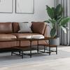 VidaXL Coffee Table Brown Oak 100x50.5x40 Cm Engineered Wood 835378