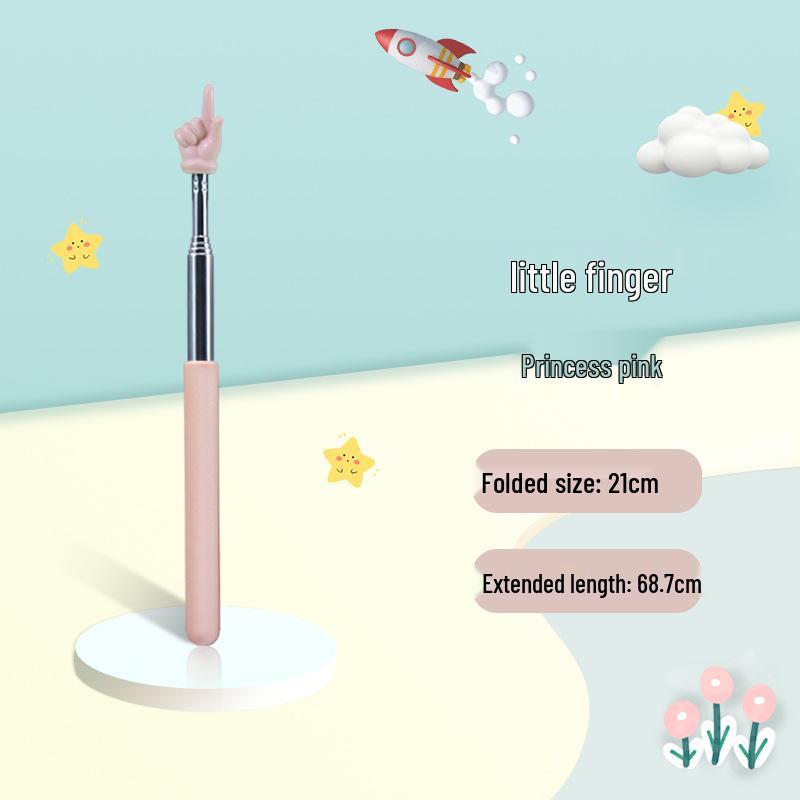 Retractable Teaching Pointer Stick for Teachers and Students