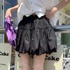 Korean Style High Waist Pleated Bud Skirt - Women's Versatile Summer Anti-exposure Short Skirt