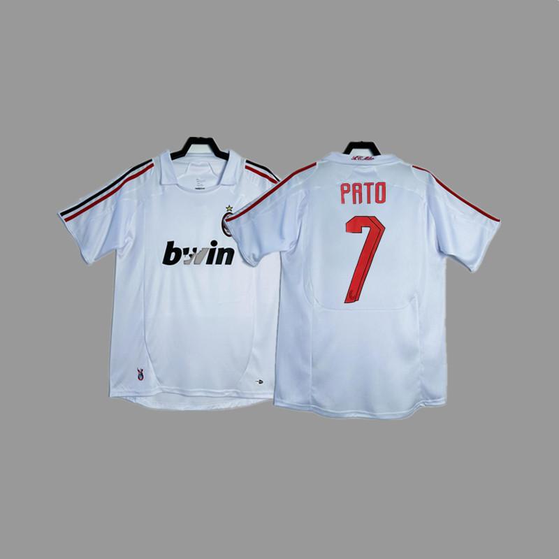 Retro jersey, football jersey, classic nostalgic replica Thai jersey, game training jersey, short-sleeved sportswear.