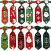 50pcs Xmas Dog Accessories Christmas Pet Dog Tie Collar Small Dog Cat Puppy Neckties Bowtie Holiday Pet Dog Grooming items