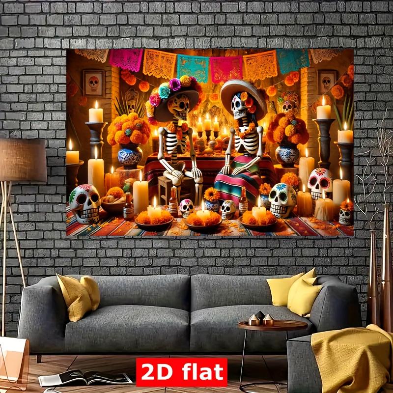 1 piece of 2D flat, for Halloween celebration, multi-purpose festival party, courtyard, studiozyc