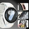 Tempered Glass+ PC Cover for Samsung Galaxy Watch4 5 6 7 44mm 40mm All Coverage Protective Bumper Case Galaxy Watch7 Accessories