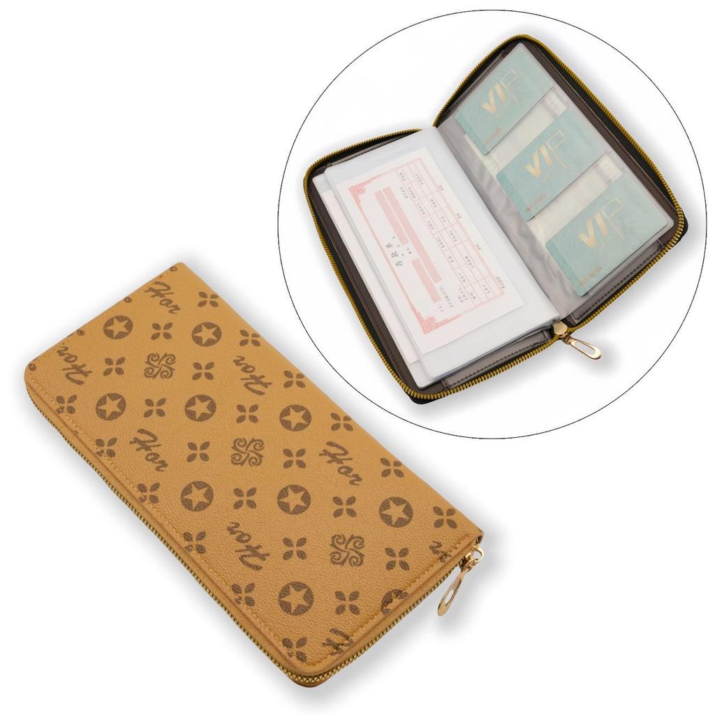 Passbook & Check Storage Album - Large Capacity Card Holder & Document Sleeve