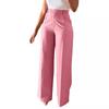 Women's New Commuter High-waisted Draped Straight Wide-leg Casual Formal Trousers