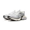 Li Ning Xingji Cushioning Abrasion Resistant Breathable Low top Chunky Sneakers Men's Gray Silver AGCV353-5