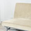 Cover For Sofa Bed 190-210Cm Cream Velour