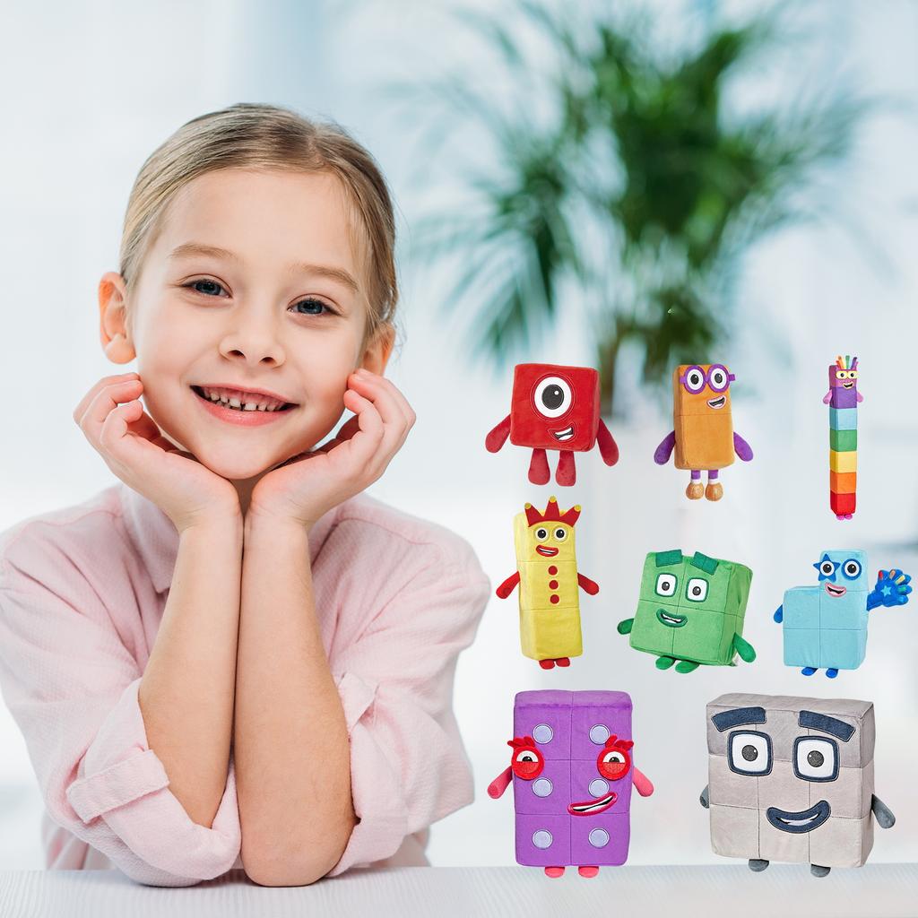 8PC Plush Stuffed Toys Soft Throw Pillow Decorations, Kids Birthday Party Preferred Gift For Holidays, Birthdays