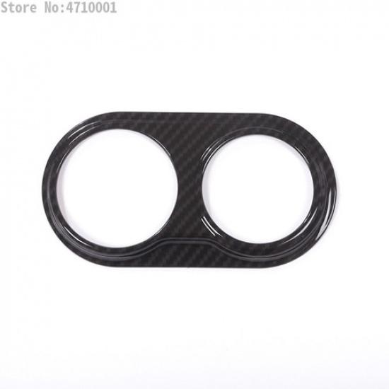 ABS Carbon Fiber Headlight Switch Button Cover Trim For Maserati Levante 16-19