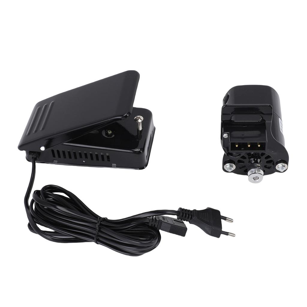 Zestaw silnika do maszyny do szycia 100W 6000RPM Bezstopniowo regulowana prędkość Wielofunkcyjny silnik do maszyny do szycia Pedał nożny