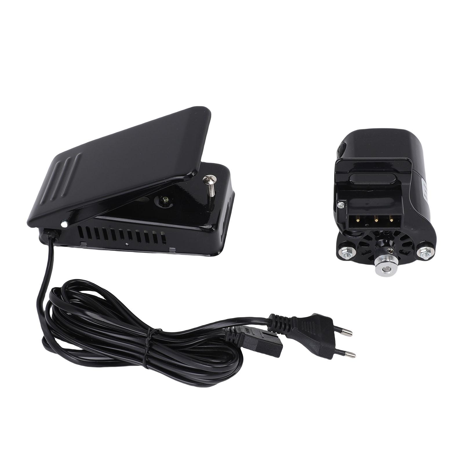 

Набір педалі та двигуна швейної машини 100 Вт 6000 об/хв з плавно регульованою швидкістю Багатофункціональна педаль для швейної машини