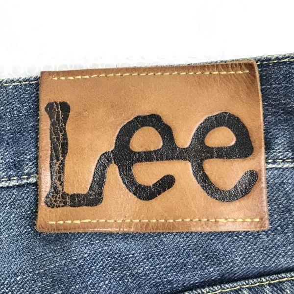 Lee Japan Made Whisker Fade Denim Jeans W30 Inseam 71cm Men Vintage Pants(USED)