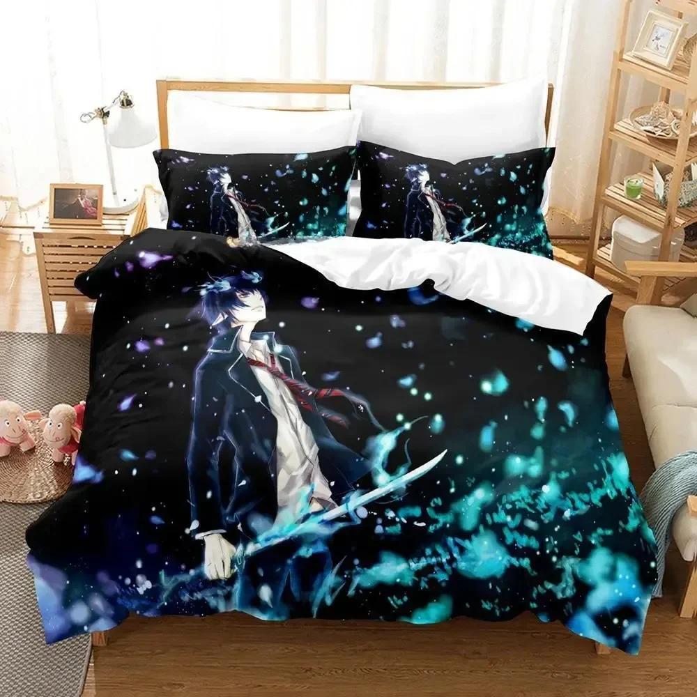 Trinity Seven Beding Set Single Twin Printed Bed Linen Set With Pilowcase Bed Soft Duvet Cover Soft Single Double Quen Super King-Sized Dimensionsd