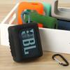 JBL GO3 Bluetooth Speaker Silicone Case: Gold Brick Protective Cover & Portable Storage Bag