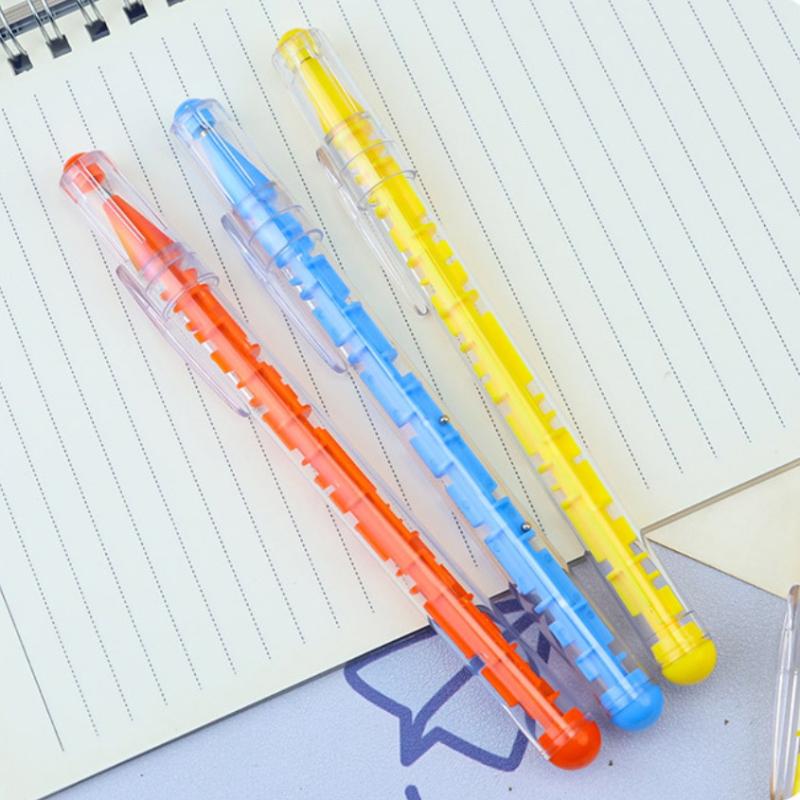 5/10Pcs Creative Stationery Fun Puzzle Game Pen Maze Ballpoint Pens Stress Relief Writing Tool Unique Gift