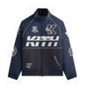 Kith Dejan Racing Jacket Nocturnal Men Outerwear Black KHM010906-413