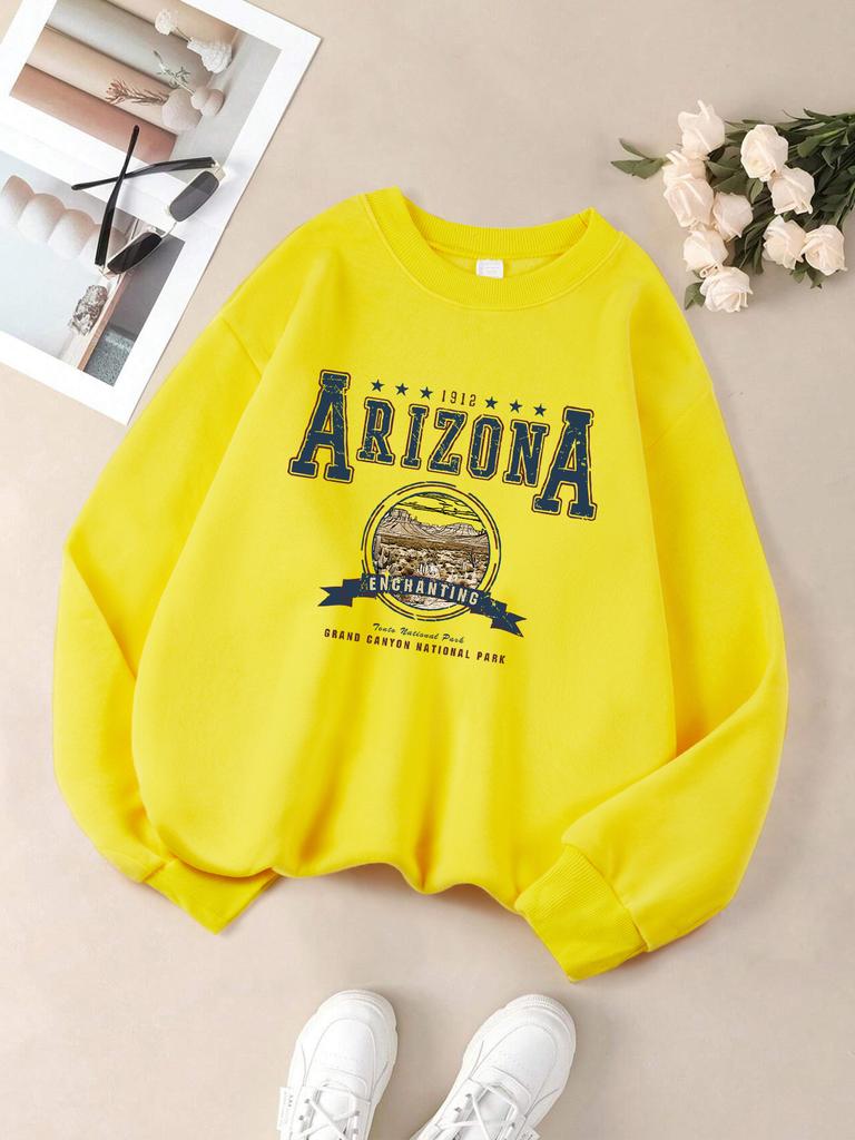 Damskie bluzy dresowe casualowe z nadrukami literowymi Chicago USA, pulower modny z okrągłym dekoltem, oversize, hoodie z polaru, ciepłe ubrania jesienne dla kobiet