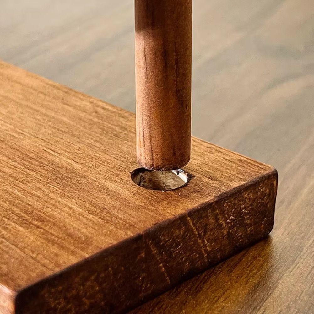 Wooden Jewelry Display Stand Necklace Holder Necklace Hanging Rack Jewelry Organizer  Home Use