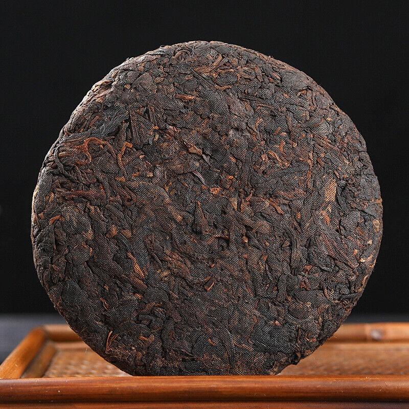 Yunnan Pu'er Tea Lao Ban Zhang Ripe Tea Cake 100g Qizi Cake Tea Ripe Pu'er Tea