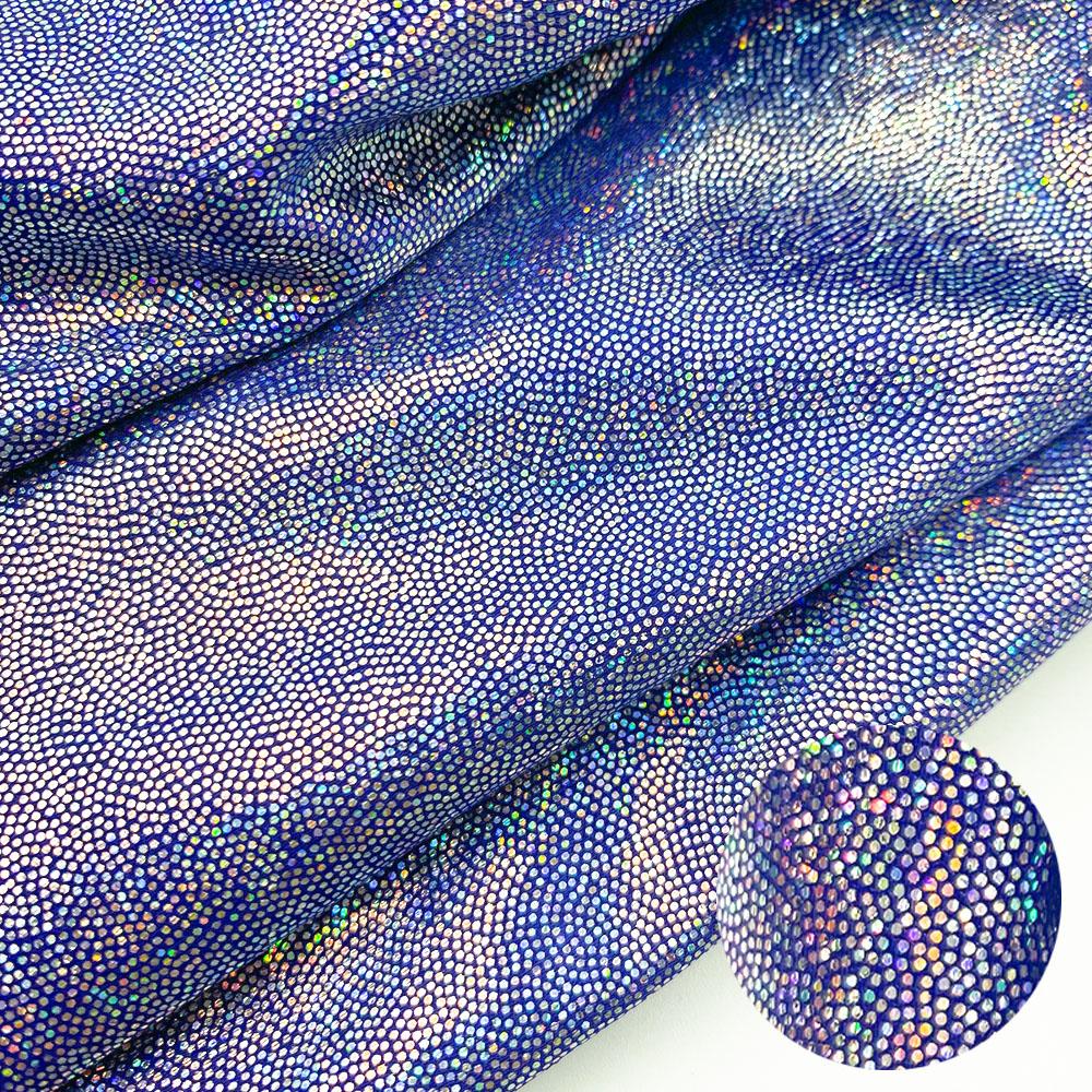 150cm*100cm Glitter Laser Polyester Fabric Iridescent Holographic Wedding Party Background Doll Clothing Decor Material DIY