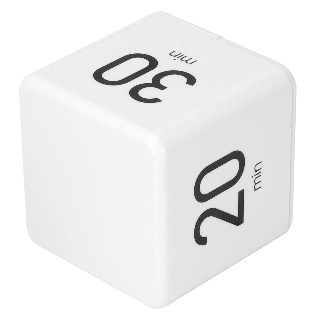 Digitaler Timer mit Schwerkraftsensor und kubischem Display, Zeitmanagement für Zuhause, Küche, Schule