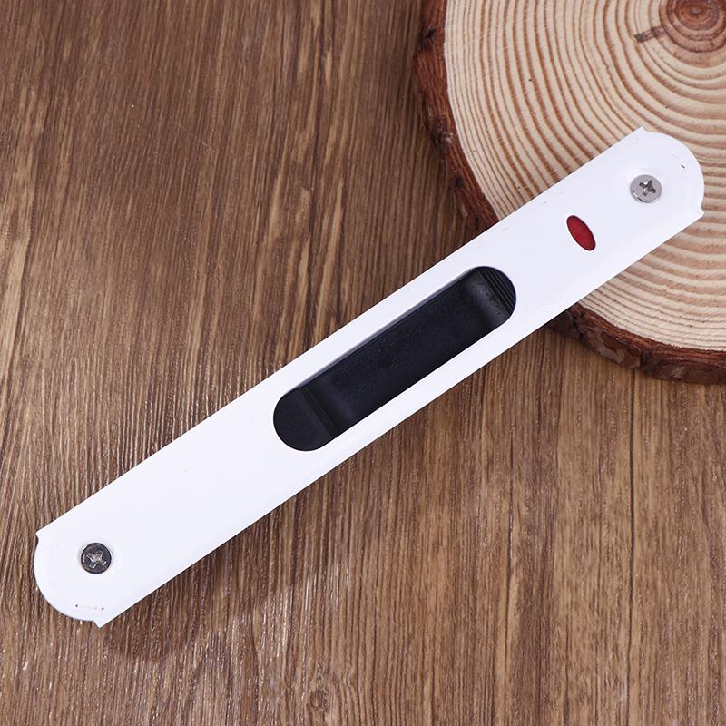 

1 комплект утолщенных крючков-замков для дверей и окон из алюминиевого сплава, защелки для раздвижных стеклянных дверей на балконе белый