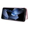 For OnePlus 13 Case Carbon Fiber Texture Drop-Proof PU Leather Phone Cover