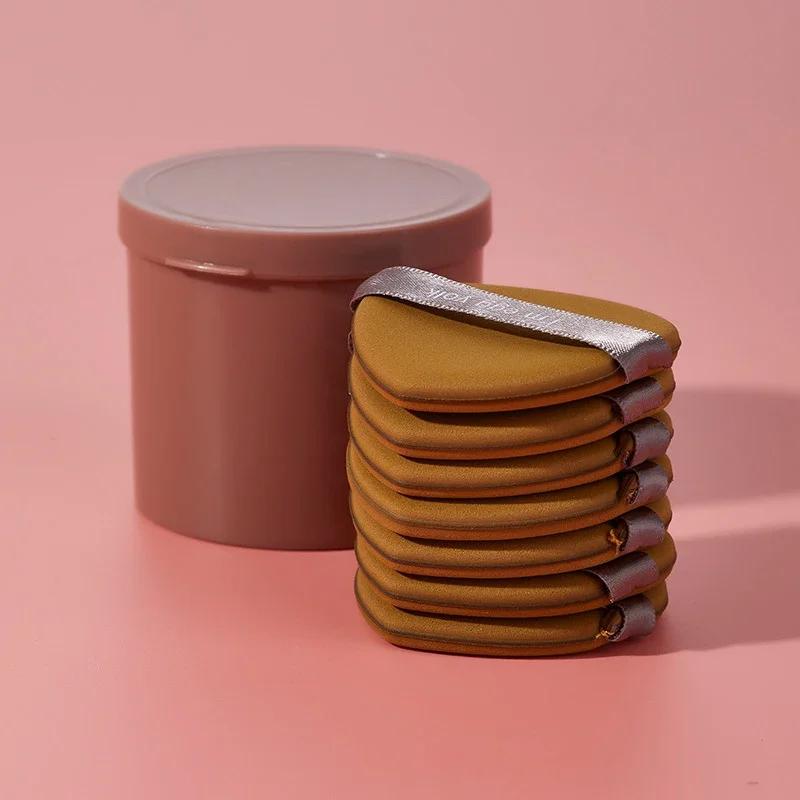 7 PCS Cosmetic Powder Puff Blender Set Women Strawberry Makeup Sponge  Soft Beauty Double Side Wet Dry Use Make Up Tools