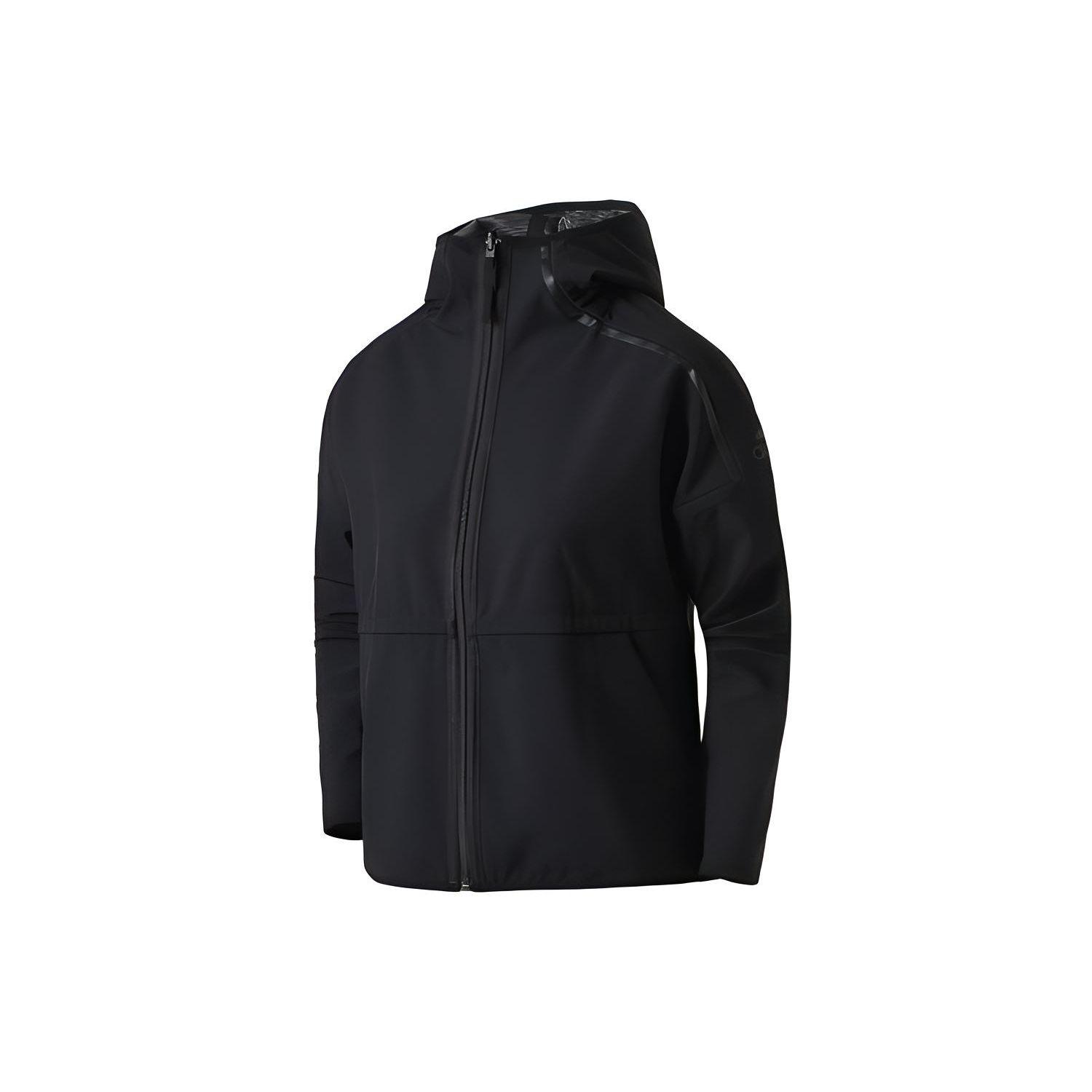 adidas ZNE Women s Black Hooded Sports Jacket CF1464 XS