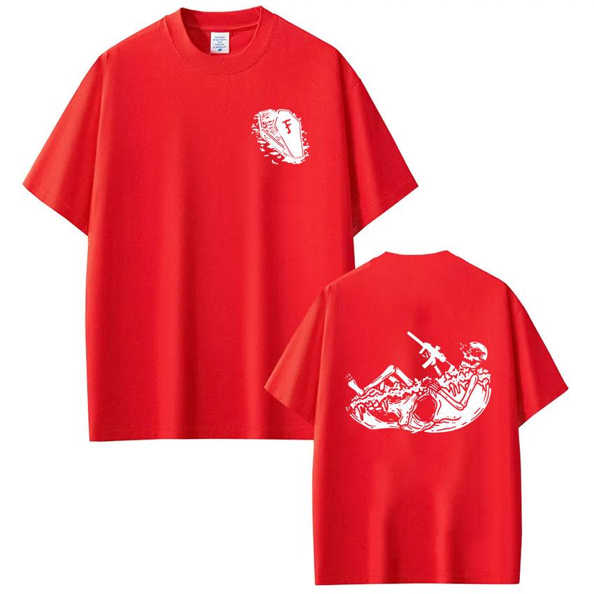 

Forward Observations Group Skeleton Tshirts Unisex Women Clothing Fashion Oversized Casual Cotton Y2K Short Sleeve Tees Streetwear S