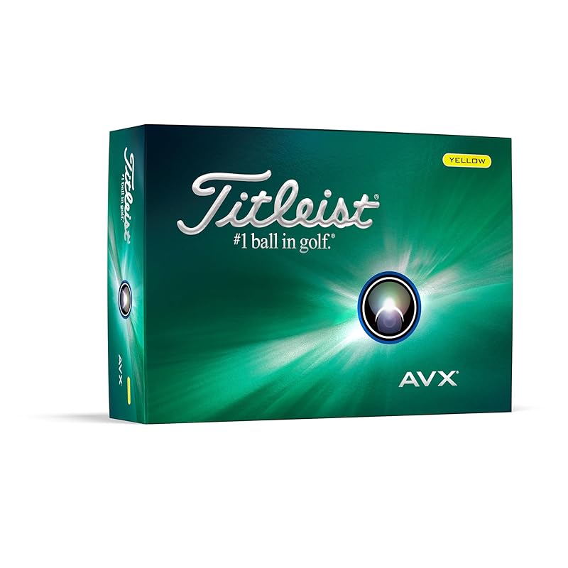 

TITLEIST golf ball 24 AVX YELLOW DZ unisex yellow