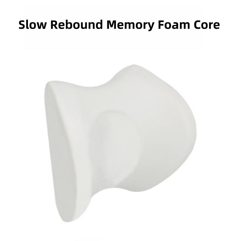 For Memory Foam Car Headrest Pillow 4D Mesh Comfort Breathable Fabric Car Seat Neck Pillow