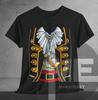 Herren- und Damen-T-Shirts Pirat Happy Halloween Kostüm Outfit Partyzeit Lustiges T-Shirt Unisex T-Shirt Geschenk