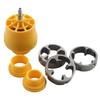 Plastic Pipe Thread Die Kit Fine Craftsmanship Professional Cutting Pipe Threading Tool Suitable for Removing Damaged Screws