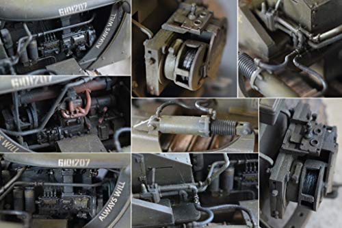 Miniart 1/35 US Armored Bulldozer Plastic Model