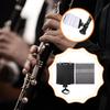 Instrument Sheet Holder Marching Band Clarinet Lyre Rack Studio Music Stand for