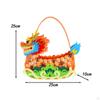 DIY Craft Kits Dragon Boat Festival Decor Educational Creative Non Woven Sewing Set Bag