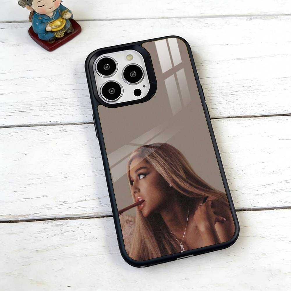 Ariana Grande Phone Case For iPhone17,16,15,14,13,12,11 Plus,Pro Magnetic For Magsafe Wireless Charging